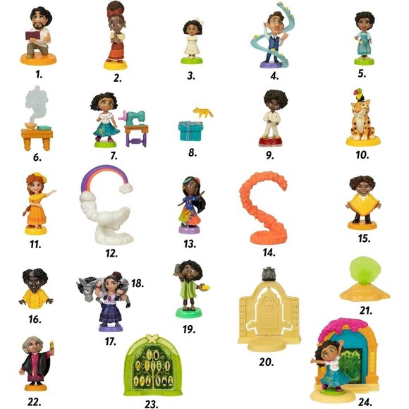 Madrigal Family Surprises Advent Calendar Includes 14 Madrigal Family Member - Picture 2 of 3